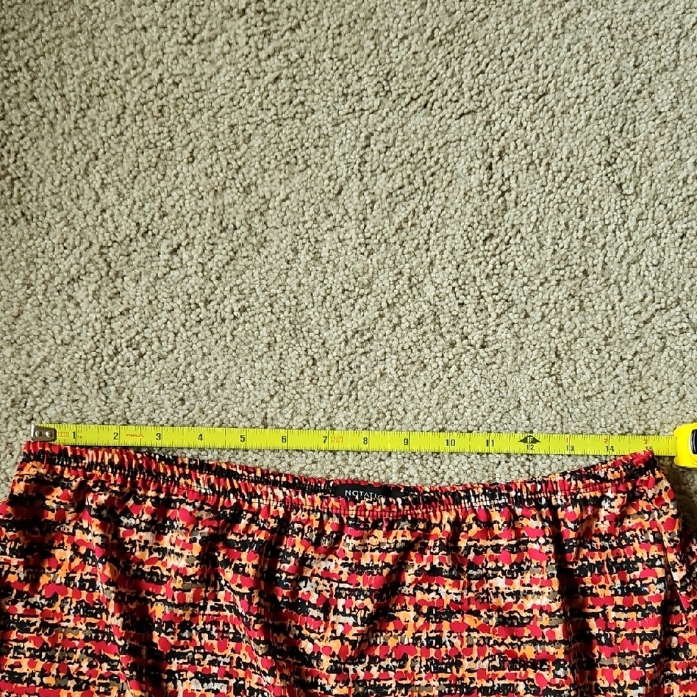 Notations 2 Piece matching Midi Skirt And Side Tie Top - Picture 6 of 9